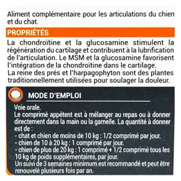 Biocanina Arthroplus Chien et Chat 40 comprimés appétents