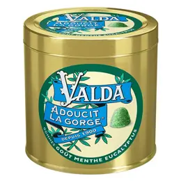 Valda Sucres Menthe eucalyptus - 140 g