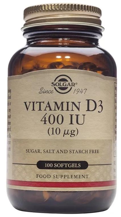 Solgar Vitamine D3 400 IE 100 c