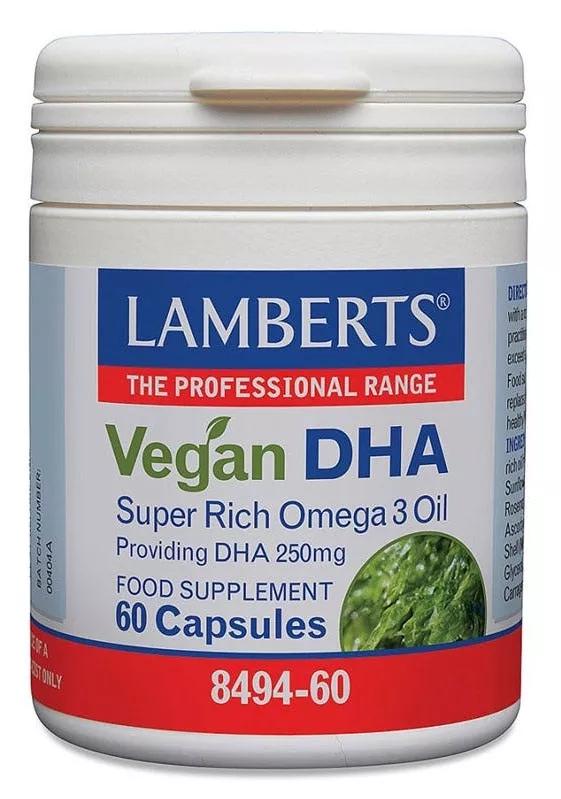 Lamberts Vegan DHA 250 mg 60 Cápsulas