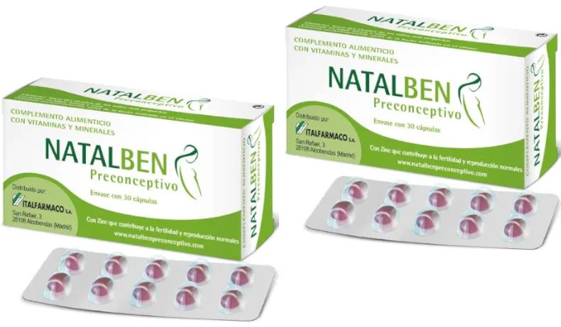 Natalben Preconceptive 2x30 Capsules