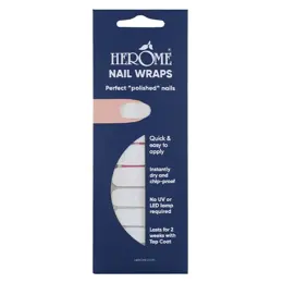 Herôme Nail Wraps french trasparent