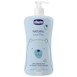 Chicco Natural Sensation Gel-Shampoo +0m 500 ml
