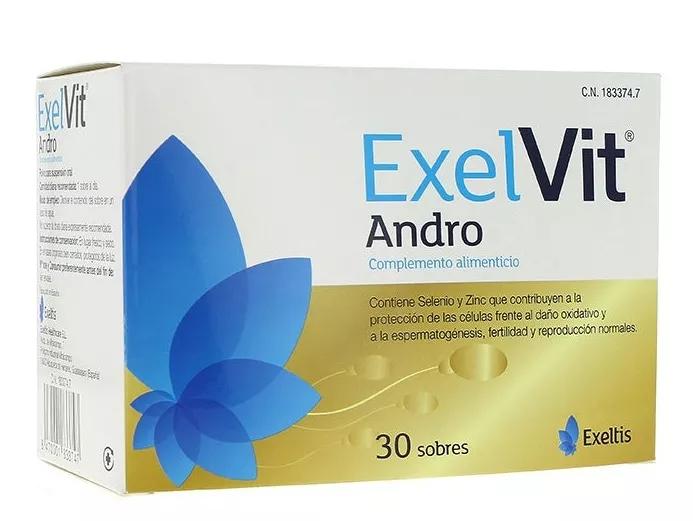 Exeltis Exelvit Andro 30 Saquetas