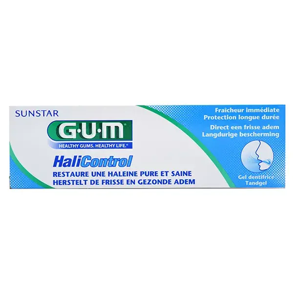 Gum HaliControl Gel Dentrifico 75 ml