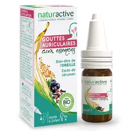 Naturactive Gouttes Auriculaires - Excès de Cérumen - Oreille -  Bio 10ml