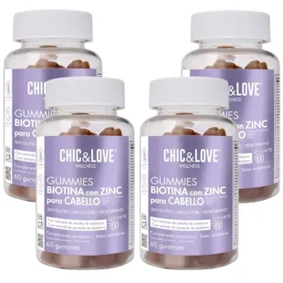 Chic&amp;Love Wellnes Hair&amp;Nails Forte 4x60 Gummies