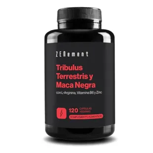 ZENement Tribulus Terrestris und schwarzes Maca 120 vegane Kapseln