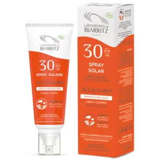 Laboratoires de Biarritz Sun Spray Face and Body SPF30 Alga Maris 100 ml