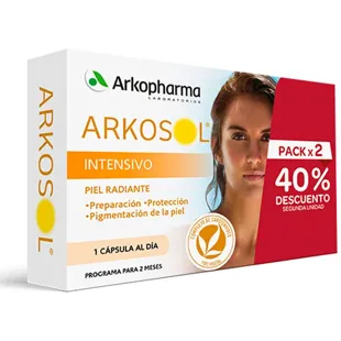 Arkopharma Arkosol Intensivo Piel Radiante 2x30 Cápsulas