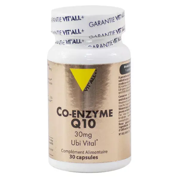 Vit'all+ Co-Enzyme Q10 30mg 30 capsules