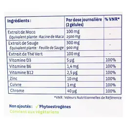 Ymea Ménopause Bouffées de Chaleur et Silhouette 128 Gélules