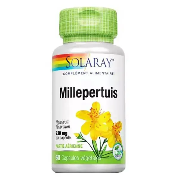 Solaray Millepertuis 230mg 60 capsule vegetali