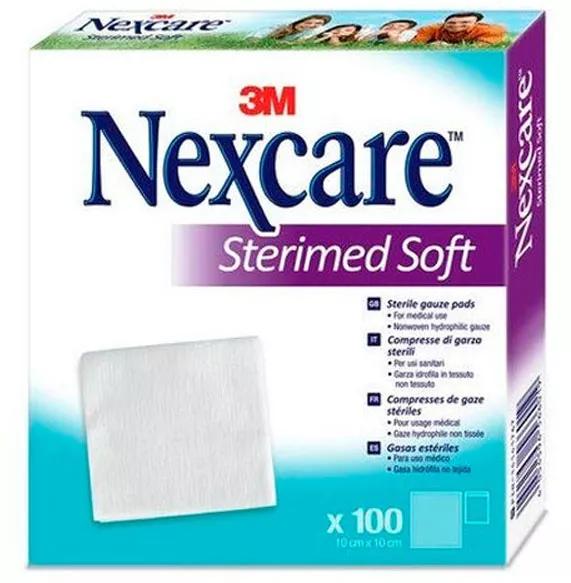 3M Nexcare Sterimed Soft 10 cm x 10 cm 100 un