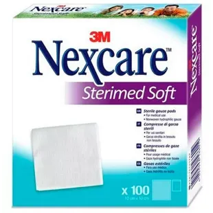 Nexcare Gaze Macia Sterimed 10x10 cm 100 unidades