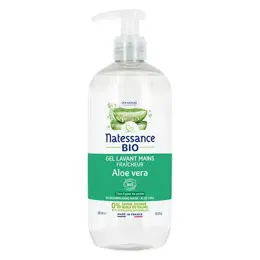 Natessance Gel Lavant Mains Fraîcheur Aloe Vera 500ml