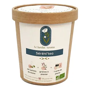 The Aromatic Garden Sereni'tea Bustine di tè in vasetto x12