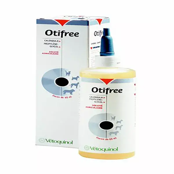 Vetoquinol Otifree Ear Solution 60ml