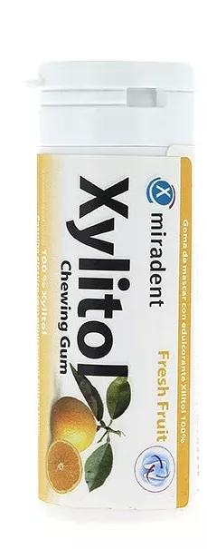 Miradent Xylitol Pastilha Frutas 30 Unidades