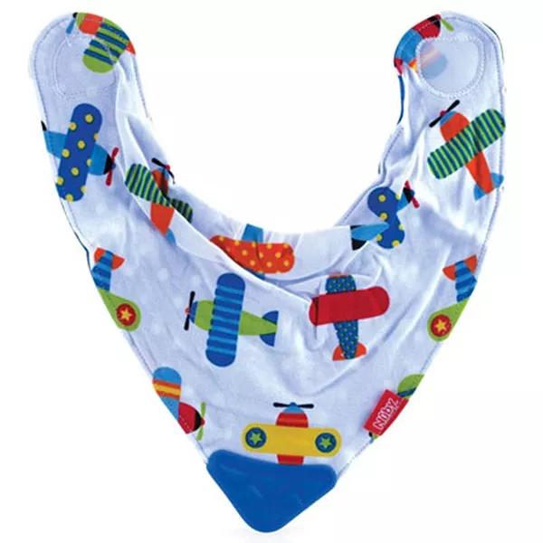 Nuby Bavoglino con Angolo di Dentizione Motivo Scimmie +3 mesi
