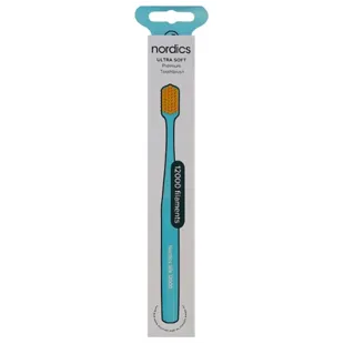 Nordics Super Soft Silk Toothbrush 12,000 Blue/Yellow