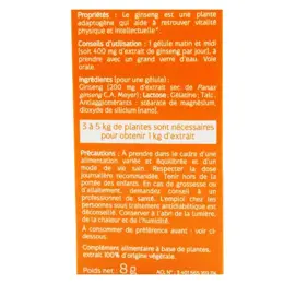 Naturactive Ginseng 20 gélules