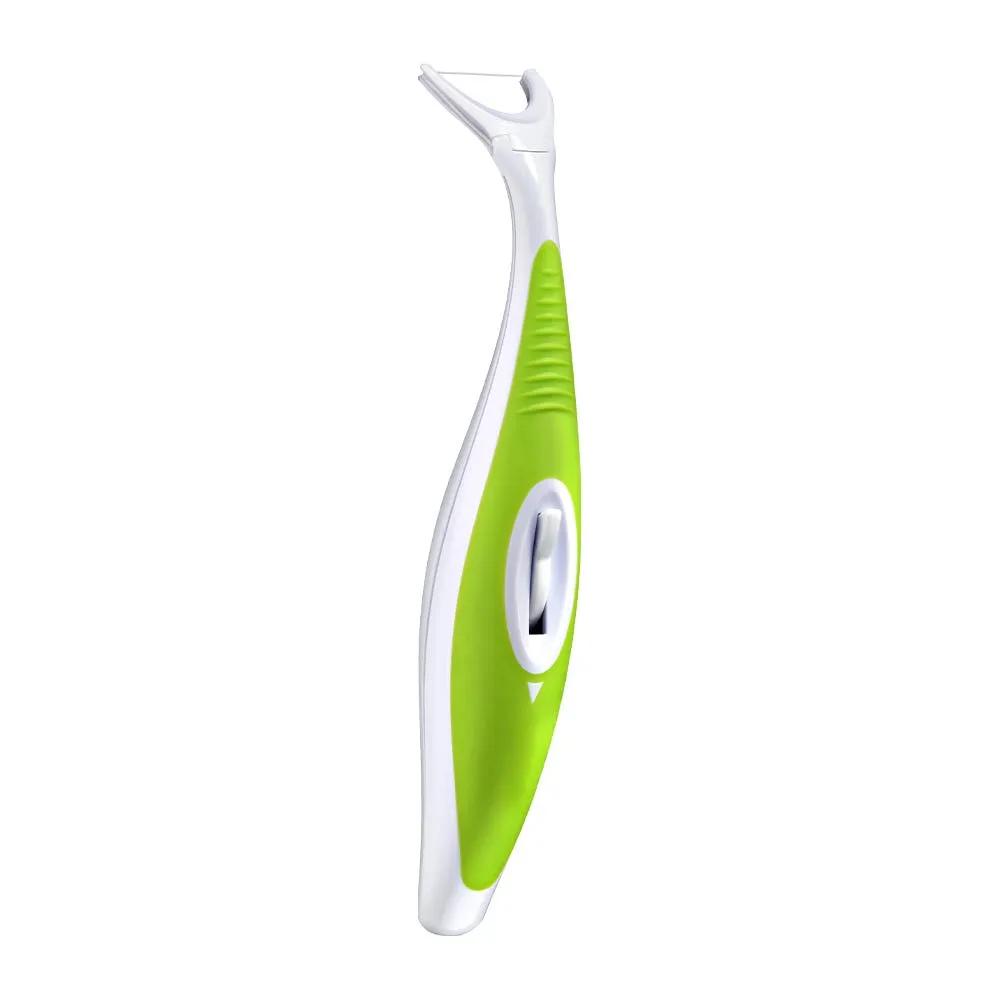 Gum FlosBrush Automatic Forcella + Filo Interdentale Cerato