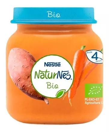 Naturnes Nestlé Tarrito Zanahoria y Boniato Bio +4m 125 gr