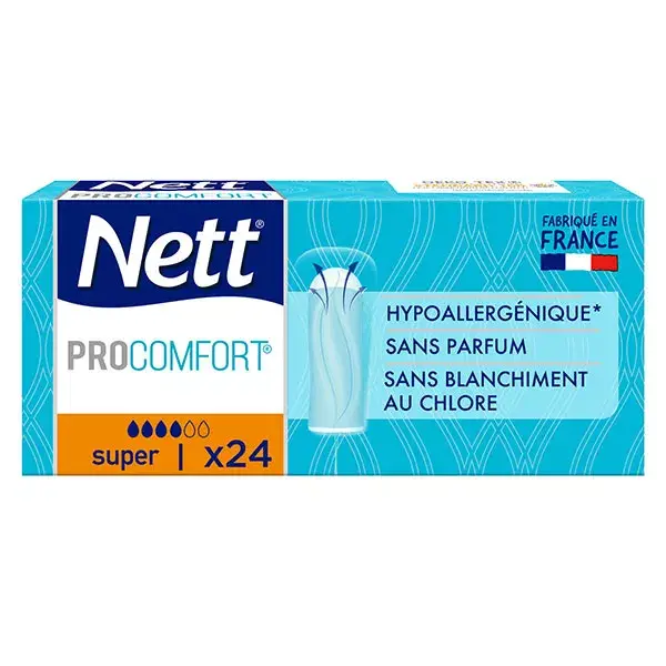 Nett Proconfort Tampones Protección Super 24 unidades