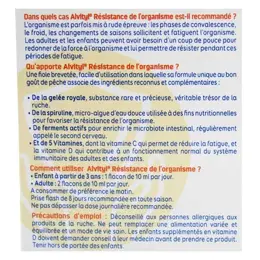 Alvityl Résistance de l'Organisme 8 flacons