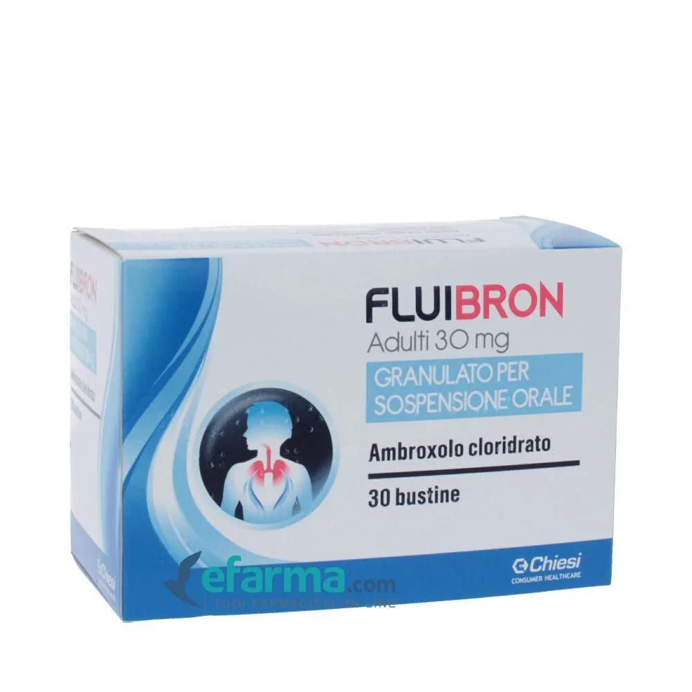 Fluibron Adulti 30mg Granulato Per Sospensione Orale 30 Bustine