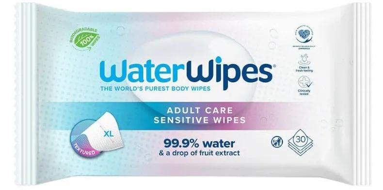 WaterWipes Feuchttücher für Erwachsene, 30 Einheiten