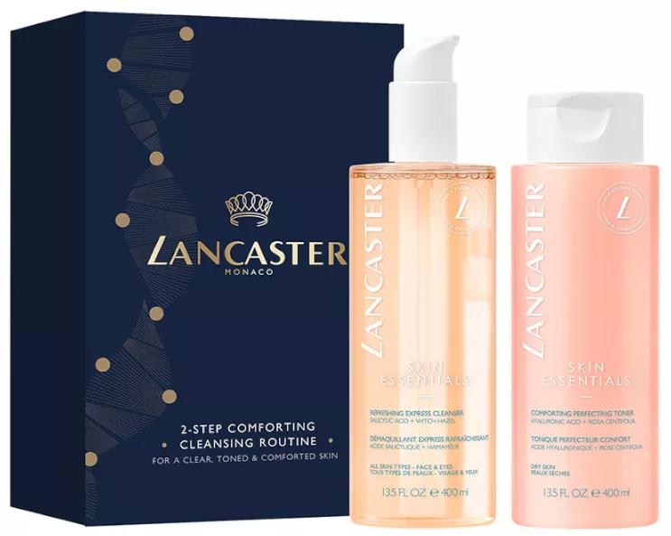 Lancaster Skin Essentials Cleanser 400 ml + Toner 400 ml