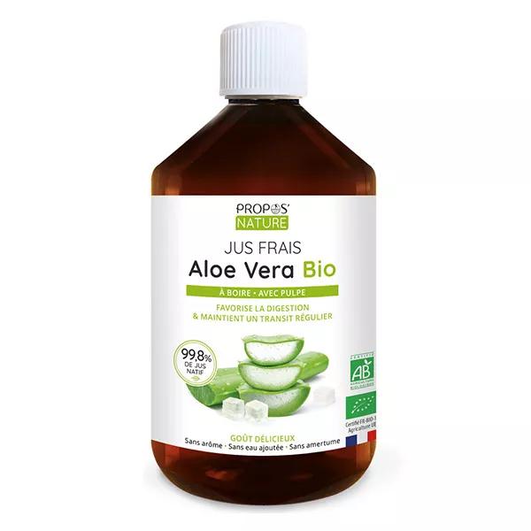 Propos'Nature - Succo d'Aloe Vera Bio - 99,8%con Polpa - 500ml