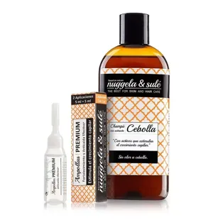 Nuggela & Sulé Onion Shampoo 250 ml + 2 Anti-Hair Loss Ampoules