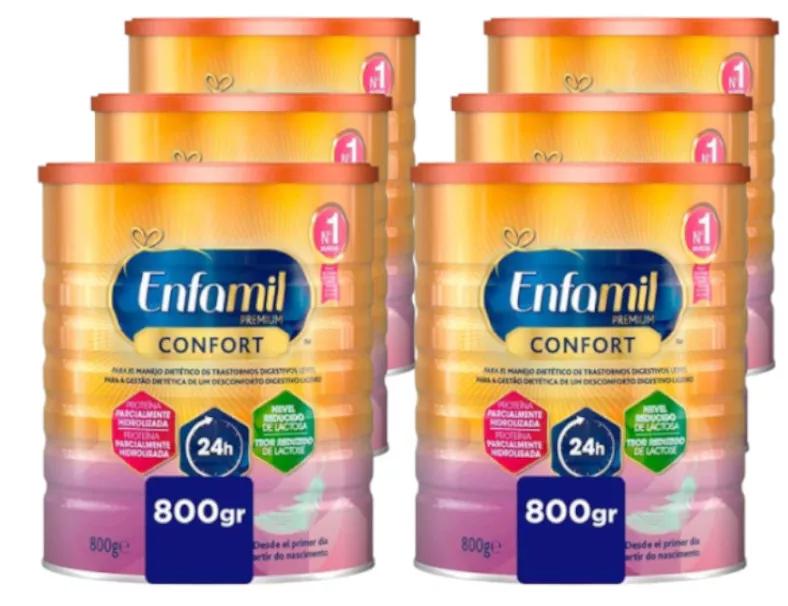 Enfamil Premium Confort Leite Especial 6x800 gr