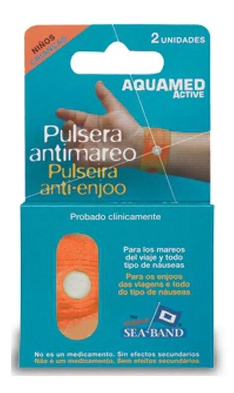 Aquamed Active Pulsera Antimareo Niño 2 Uds
