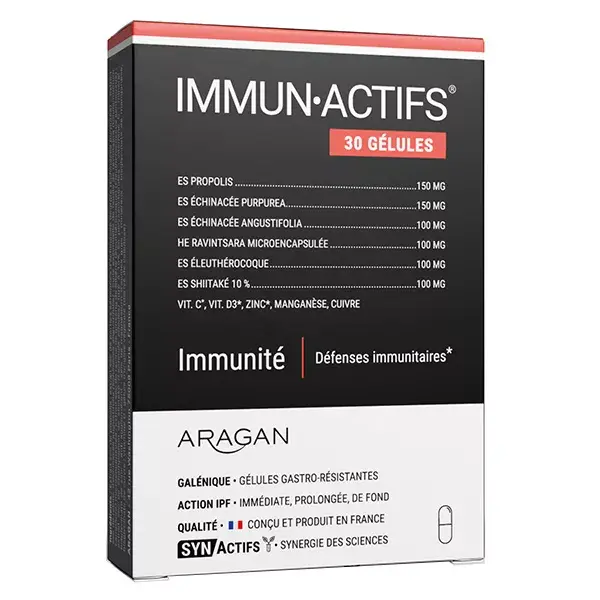 Synactifs Immunactifs Defensas Imnunitarias 30 comprimidos 