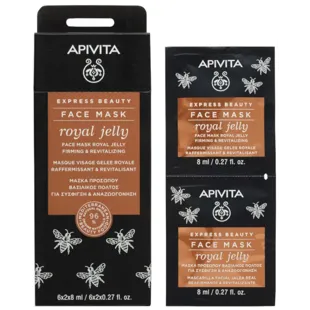Apivita Express Gold Straffende und regenerierende Maske mit Gelée Royale 2x8ml