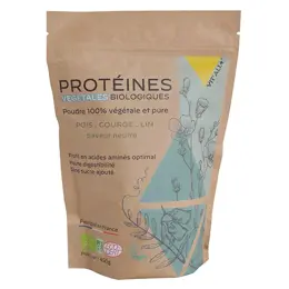 Vit'all+ Protéines Végétales Biologiques Saveur Neutre Poudre 450g