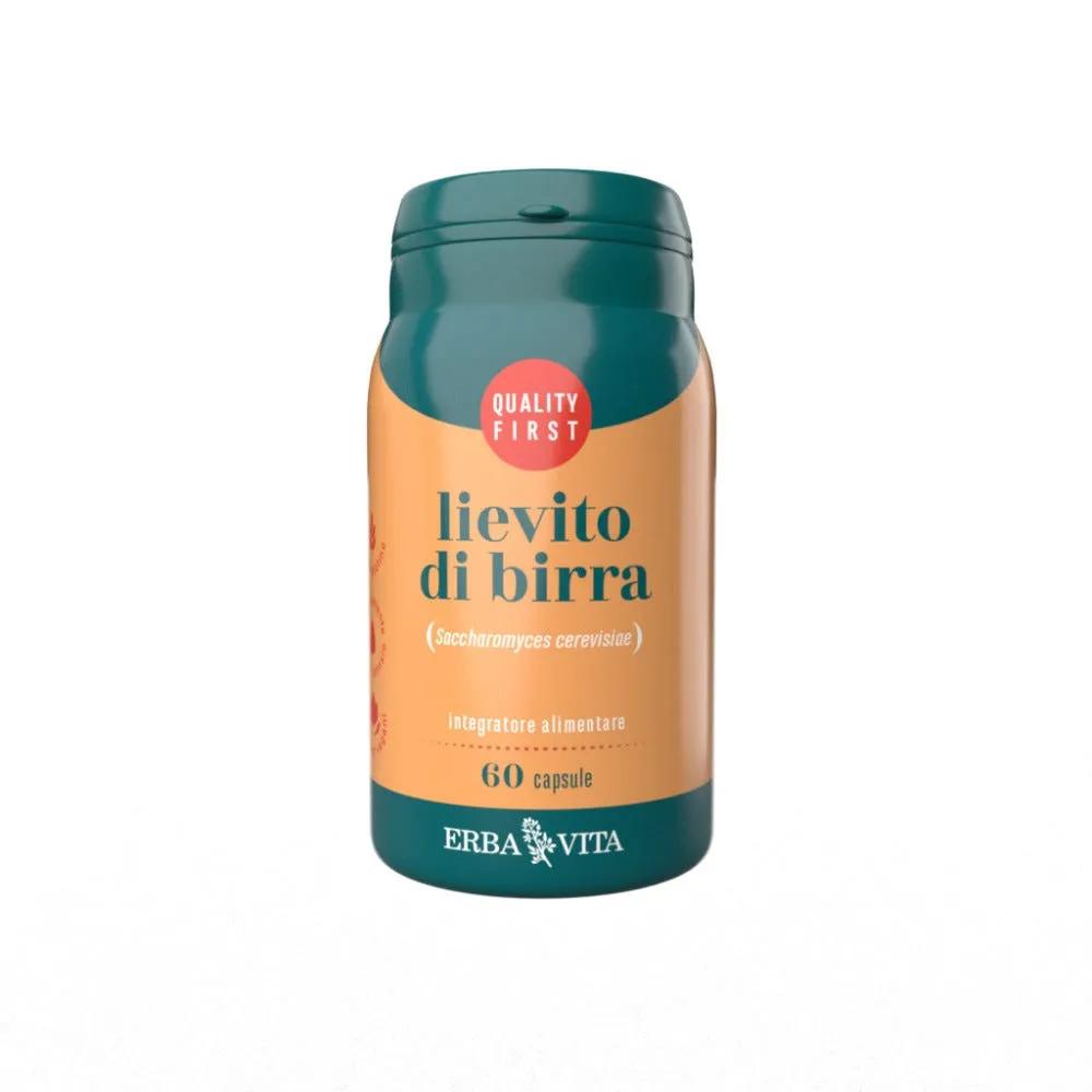 Erba Vita Lievito Di Birra Integratore Pelle Capelli Unghie 60 Capsule