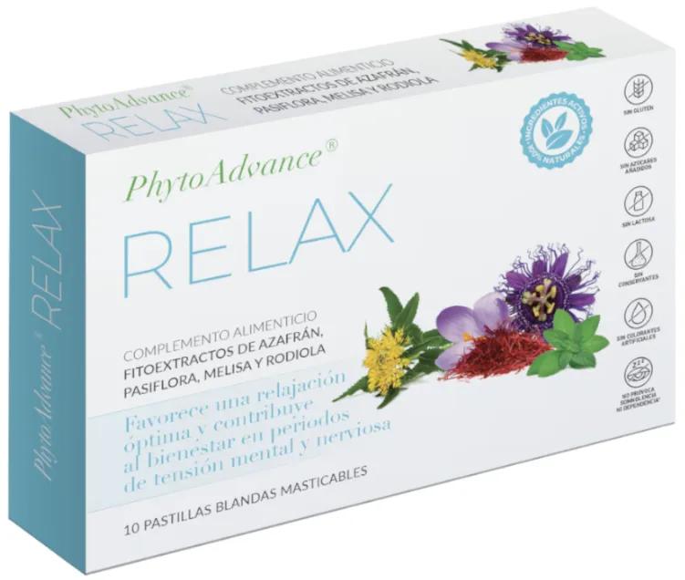 PhytoAdvance Relax 10 Comprimés Souples à Croquer