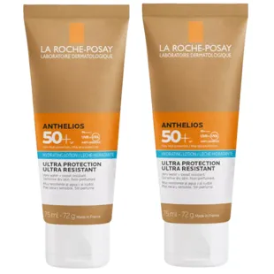 La Roche Posay Anthelios SPF50+ Unscented Lotion 2x75ml
