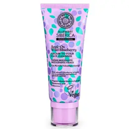 Natura Siberica Blueberry Siberica Crème moussante nettoyante 100 ml