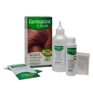 Farmatint Gel Colorante Permanente 5M Castano Chiaro Mogano