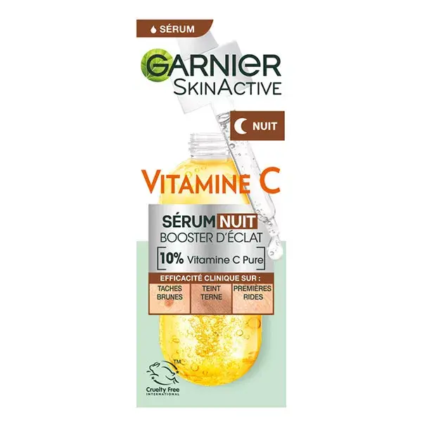 Garnier Vitamina C Sérum Nuit Booster di Lucentezza 30ml