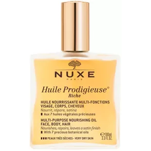 Huile Prodigieuse Riche Nuxe Trockene Haut 100ml