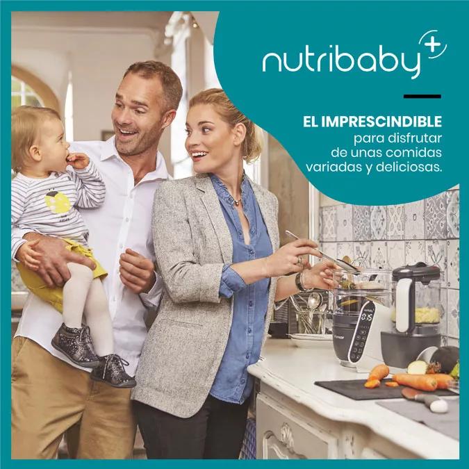 Babymoov Nutribaby Plus 5 en 1 Robot de Cocina Gris