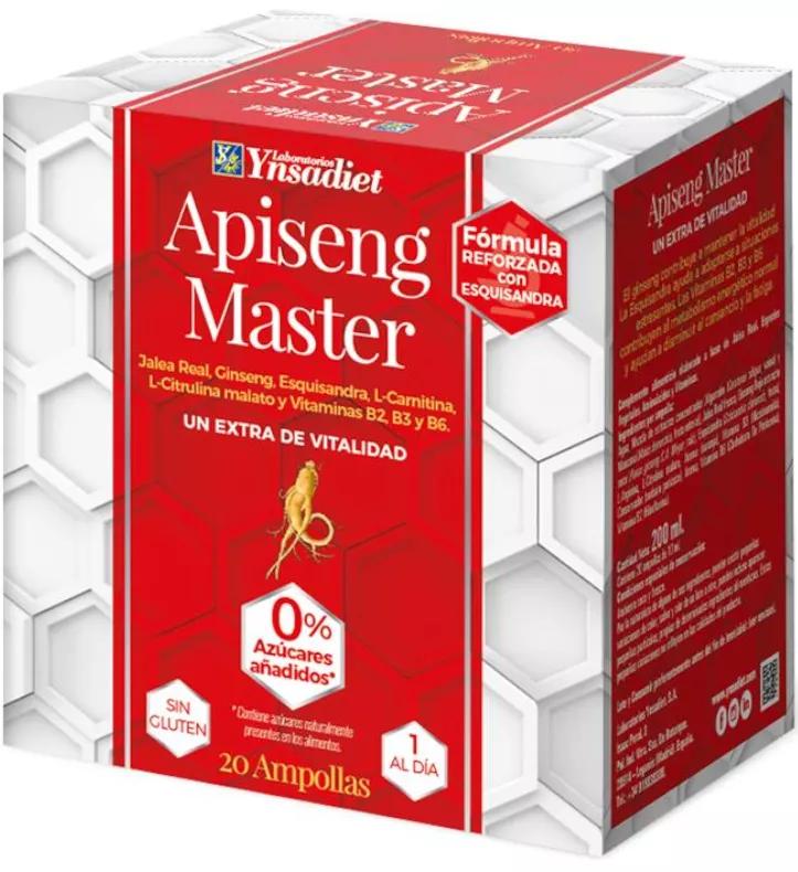 Ynsadiet Apiseng Master 0% Suikers 20 Ampullen