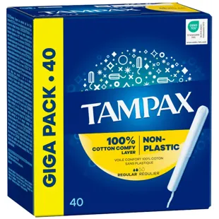 Tampax Regular Tampons with Applicator 40 pcs
